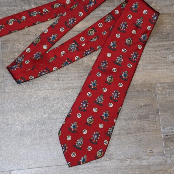 Tommy Hilfiger 100% Italian Silk Tie - Picture 2 of 4